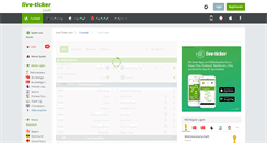 Desktop Screenshot of live-ticker.com